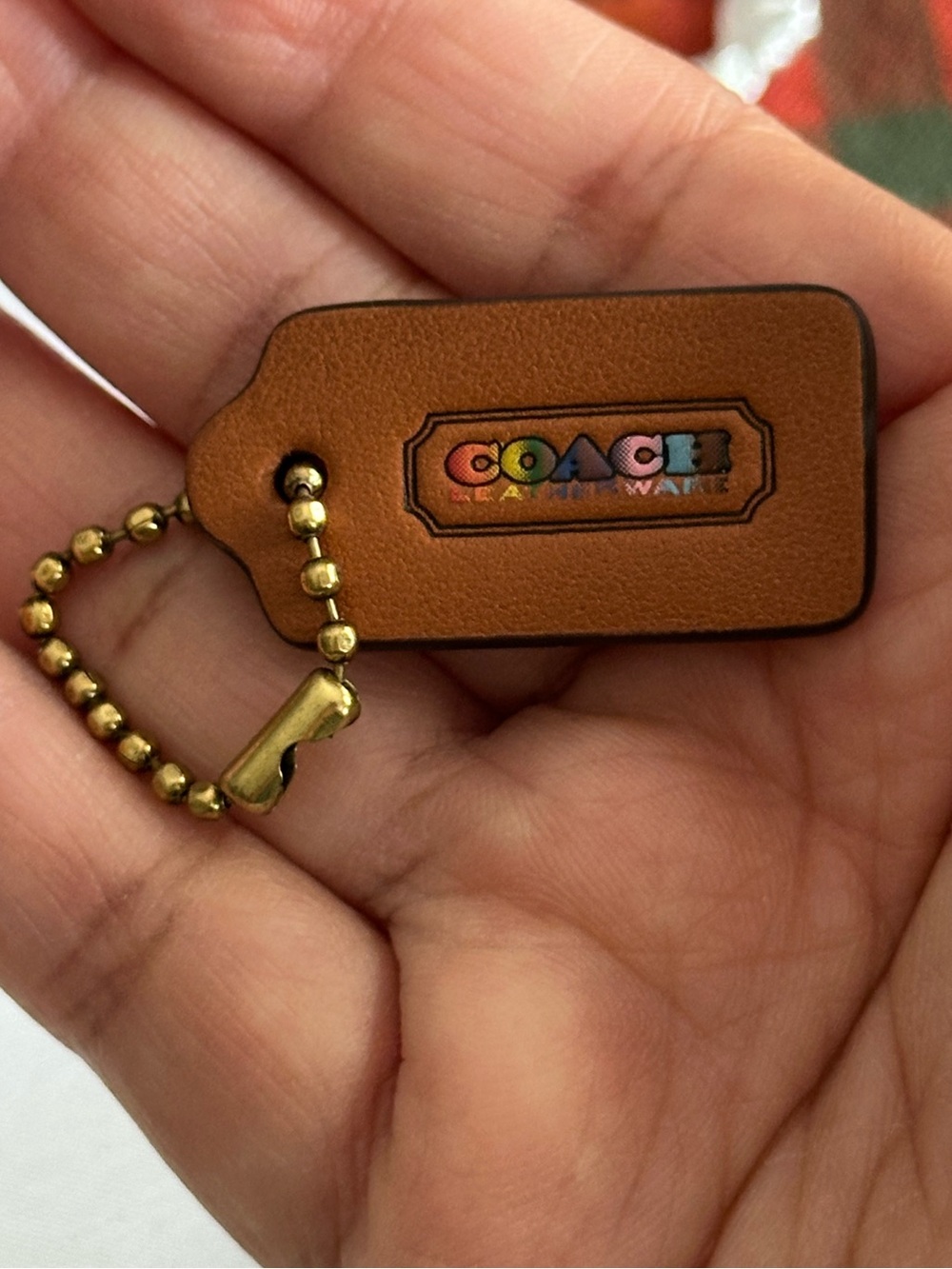 Coach Hangtag Bag charm